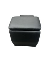 Load image into Gallery viewer, LEATHER COVERED LAND ROVER DEFENDER CONSOLE with 6L80E AUTOMATIC SHIFTER INSTALLED