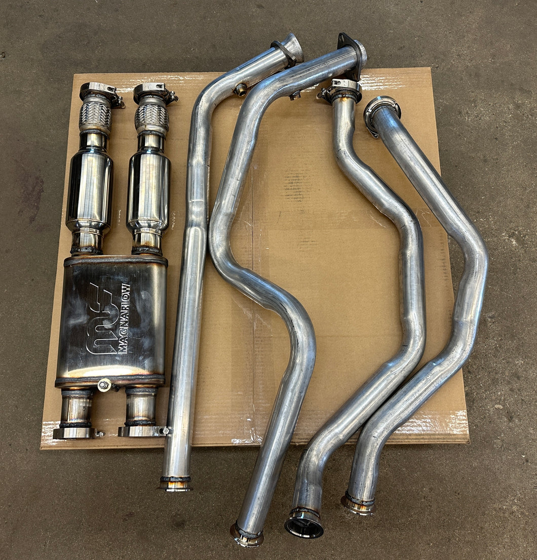 DUAL EXHAUST KIT FOR DEFENDER 110 WITH LS3 ENGINE - BOLT IN