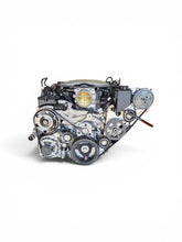 Load image into Gallery viewer, COMPLETE FRONT ENGINE ACCESSORY DRIVE GEN V LT1 ENGINE  INTO LAND ROVER DEFENDER, RANGE ROVER CLASSIC, DISCOVERY 2 WITH AC
