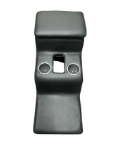 Load image into Gallery viewer, BLACK LEATHER COVERED LAND ROVER DEFENDER CONSOLE FOR AUTOMATIC SHIFTER
