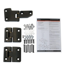 Load image into Gallery viewer, BILLET ALUMINUM REAR DOOR FULL HINGE SET IN BLACK - LAND ROVER DEFENDER
