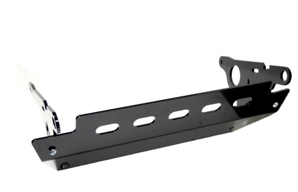 TERRAFIRMA ALLOY STEERING GUARD IN BLACK - LEFT HAND DRIVE DEFENDER - LIGHTWEIGHT WITHOUT COMPROMISING STRENGTH