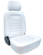 Load image into Gallery viewer, LEGENDS CLASSIC DEFENDER DIRECT BOLT IN WHITE BUCKET SEAT LEFT HAND SIDE
