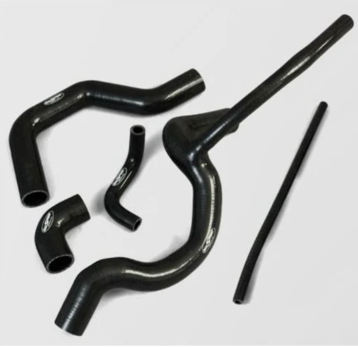 ASH20-BLK - DEFENDER 200TDI SILICONE COOLANT HOSE KIT