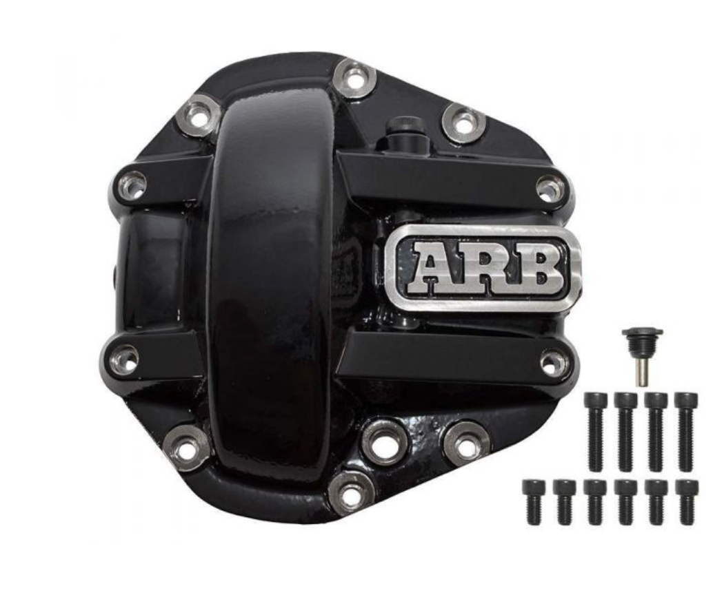 ARB HEAVY DUTY REAR DIFF COVER - IN BLACK - FOR SALISBURY DIFFERENTIALS