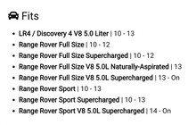 Load image into Gallery viewer, Complete Genuine Timing Chain Replacement Kit, Upper And Lower Chains, Tensioners, Guides, Seals And Hardware, For 5.0L V8 Land Rover LR4, Range Rover Full Size And Range Rover Sport (See Fitment Years)
