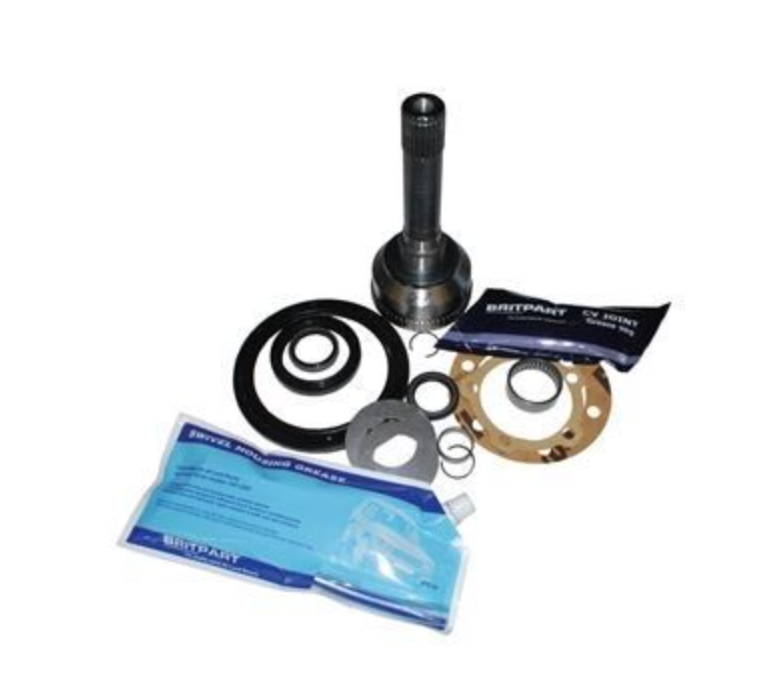 CV JOINT KIT FOR LAND ROVER DEFENDER 1986-1993 WITH 32 INTERNAL SPLINES - CONSTANT VELOCITY JOINT, BEARING, SEALS, GASKETS AND SWIVEL GREASE