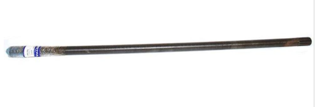 DEFENDER 90 REAR HALF SHAFT - LEFT HAND WITH 2-PINION DIFF - UP TO KA929539