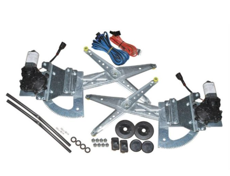 Electric Window Kit Front for Land Rover Defender