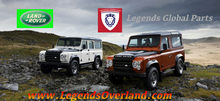 Load image into Gallery viewer, Land Rover Defender Front and Rear Door Kit - Right and Left Hand Doors
