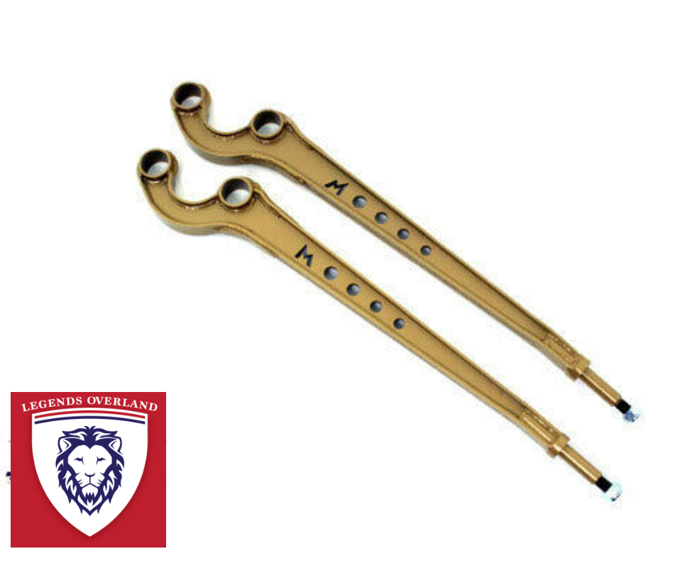 TERRAFIRMA 3 DEGREE CASTOR CORRECTED FRONT RADIUS ARMS - DEFENDER, DISCOVERY 1 AND RANGE ROVER CLASSIC